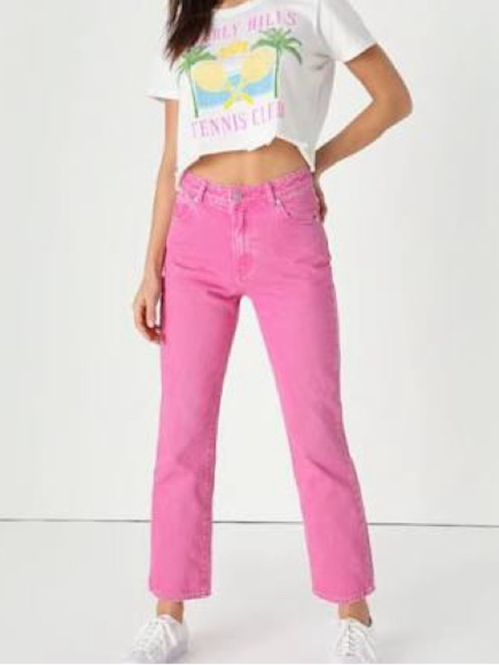 Rolla’s - Original High Rise Jeans in Hot Pink size 27